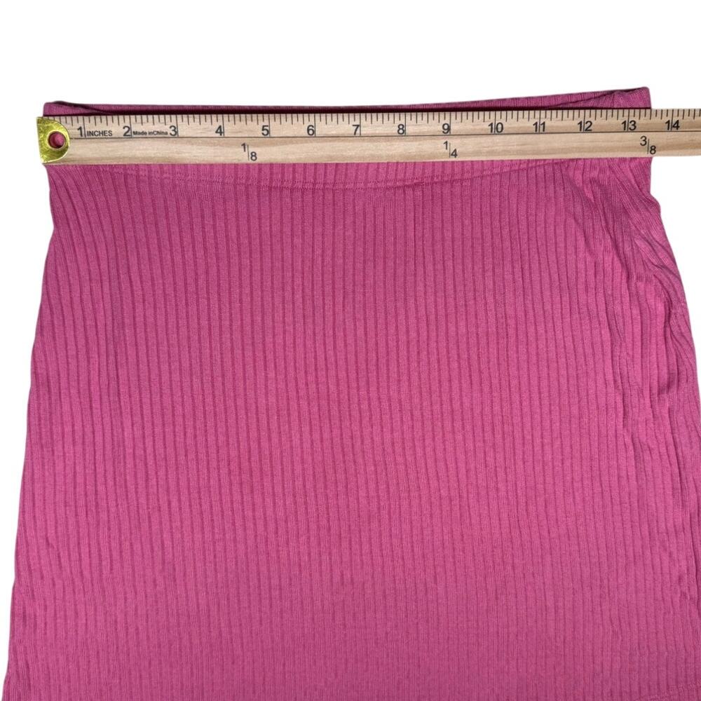 Reformation Ribbed Knit Mini Skirt - Picture 8 of 9